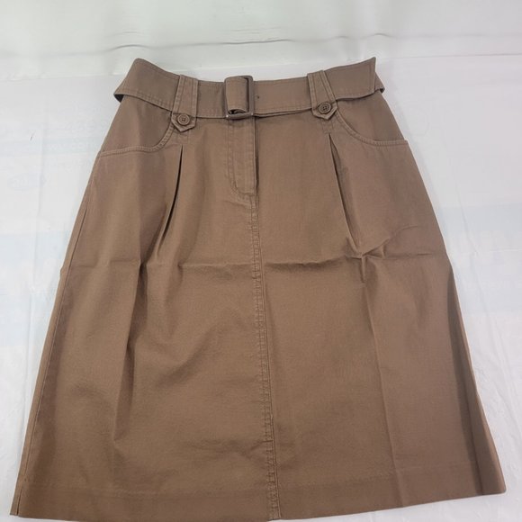 Talbots Dresses & Skirts - Talbots Petites Stretch A-Line Belted Women's Size 2 Skirt